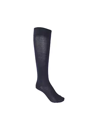 HUDSON | Kniestrümpfe RELAX COTTON marine | 